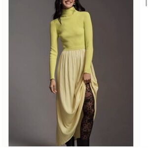 Anthropologie THE THEA TWOFER SWEATER DRESS. New with tags. Size Medium